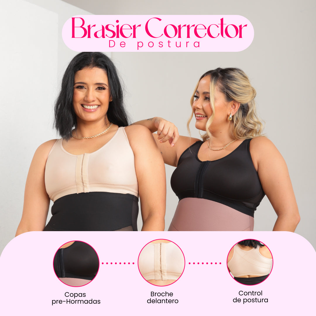 PAGA 1 Y LLEVA 2 🥰BRASIER CORRECTOR DE POSTURA🥰 Alivio y Soporte para tu Espalda hasta 50%OFF